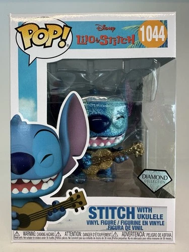 Funko Pop! Disney Lilo & Stitch with Ukulele Diamond Exclusive #1044 NEW 146-4