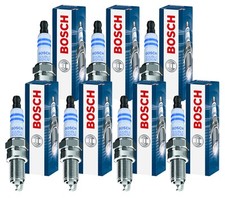 7x BOSCH Zündkerze Doppel Iridium für Hyundai Kona OS 1.6 GDi Hybrid KIA Xceed