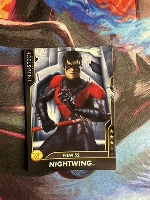 Dave& Busters Series 2 New 52 Nightwing #43 Injustice Card