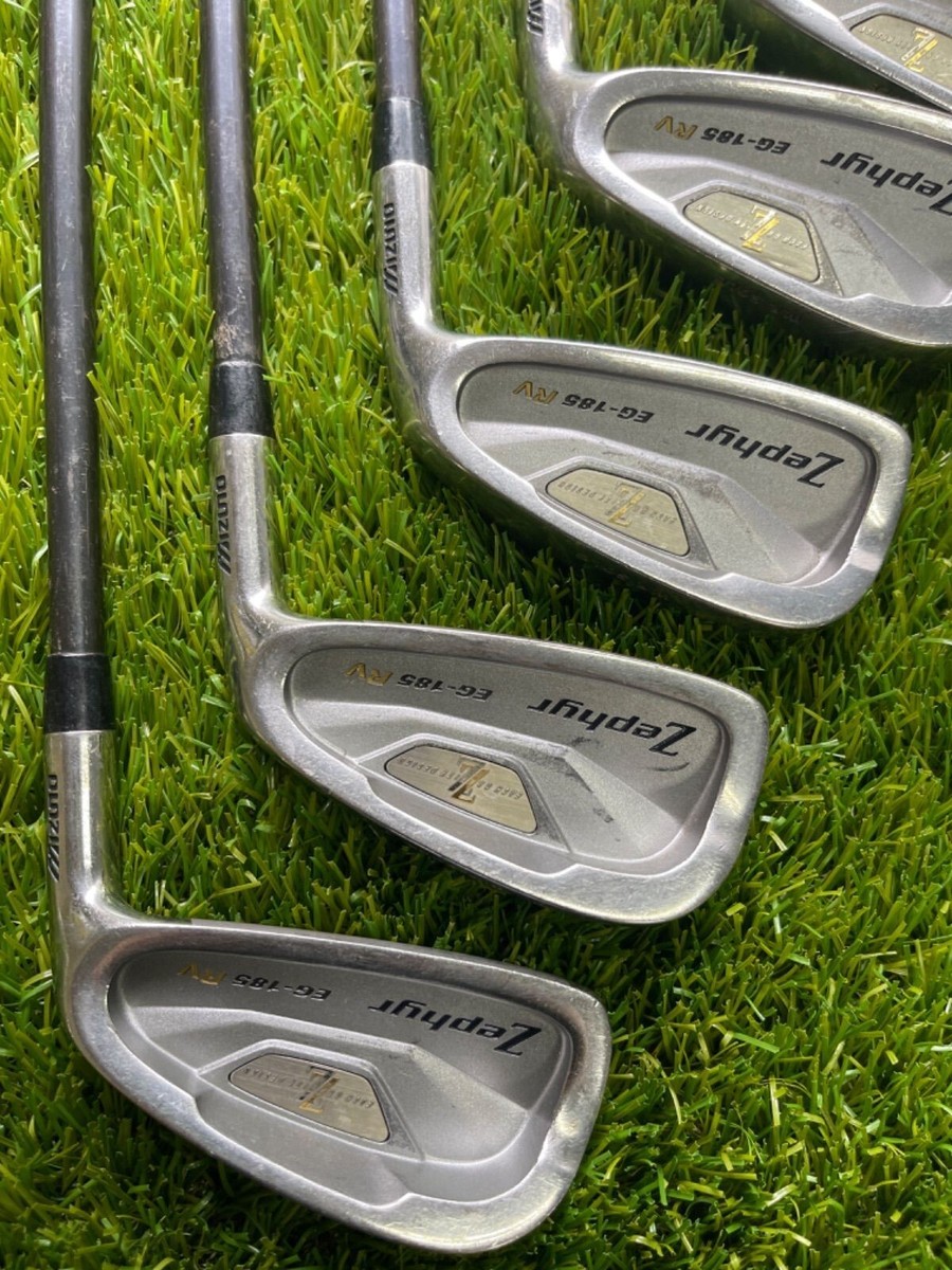 ミズノ ゴルフクラブセット10本 ZEPHYR EG―185RV Mizuno ZEPHYR EG-185 RV 8pcs 3-9,Sw Iron Set TECHNO FLEX 1570 Flex