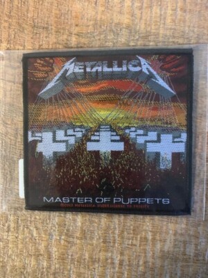 Metallica Shortest Straw Patch 1989 Vintage - Neu • EUR 12,00