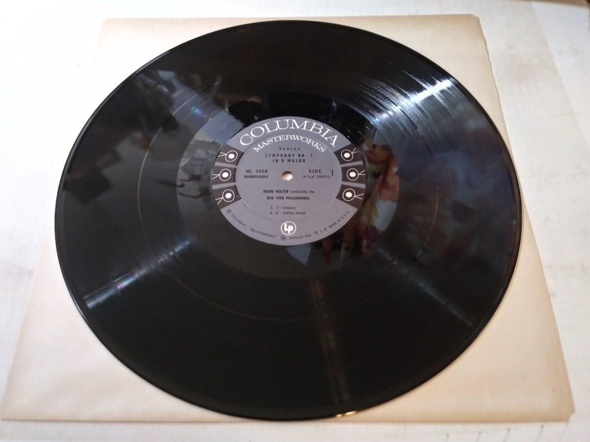 Bruno Walter - Mahler: Symphony No 1 in D Major VG Original
