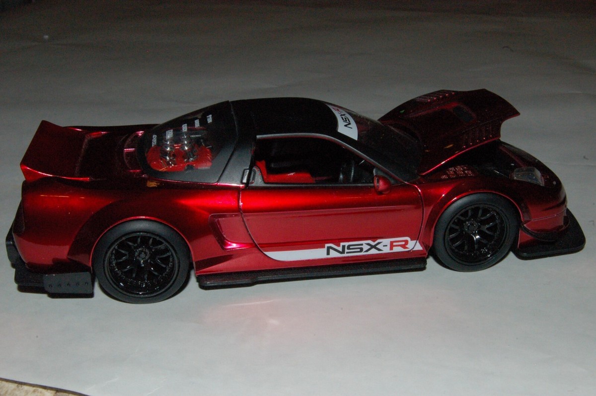国産名車コレクション 1/24 Honda NSX Type R (2002) Jada 1:24 JDM 2002 Honda NSX Type-R Japan Spec Red Diecast