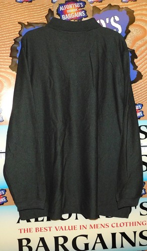 Haggar Mens Long Sleeve Ultra Soft Premium Polos $16.99 - Picture 17 of 29