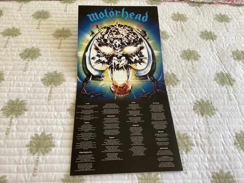 MOTÖRHEAD - OVERKILL LP * Motorhead * Blue, Green, Yellow & White Splatter Vinyl - Picture 3 of 10