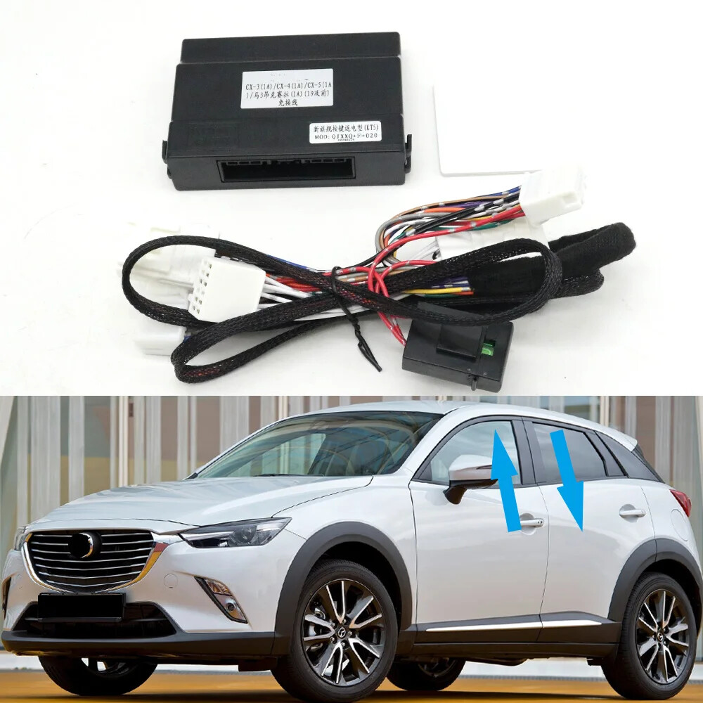 LHD Auto Window Glass Lifter Close Open Module For Mazda 2 Demio 3