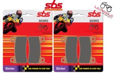 4 FRONT BRAKE PADS SBS 809 RS RACE SINTER HONDA CBR 600 RR 2005 2006