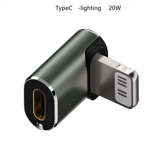 Female to 8 Pin Male Adapter PD 20W Converter For iPhone Charge (2x Pack) USB-C - Picture 13 of 15
