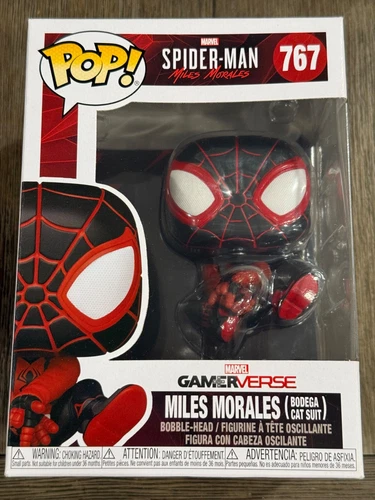 Funko Pop! Traje Gato Bodega Miles Morales #767 Spider-Man