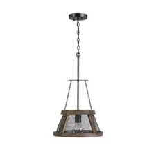 Austin Allen - Lagmore - 1 Light Pendant In Urban and Industrial Style-15.25