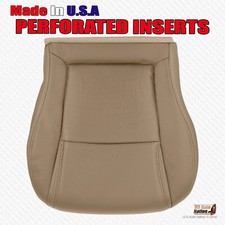 Fits 2003 2004 2005 Honda Pilot Driver Bottom Perforated Leather Seat Cover Tan