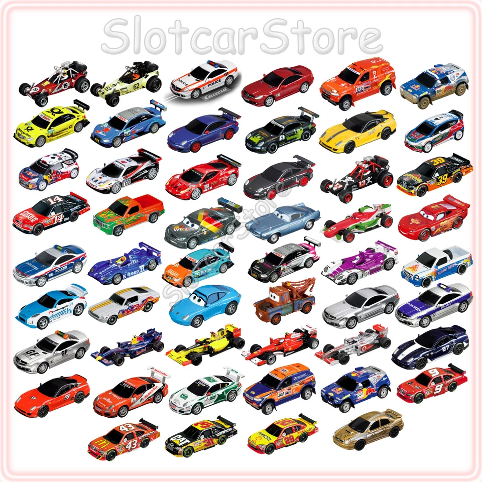 Carrera GO Auto Auswahl Sortiment 2011 2012 1:43 Slotcar analog