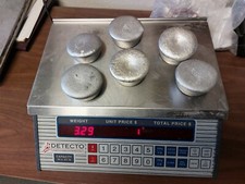 Aluminum Ingot for Casting Total of 6 half pound units. Aluminium element