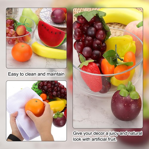 20Pcs Artificial Mini Mango Foam Simulation Fake Small Fruit Model Home Decor - Picture 3 of 6