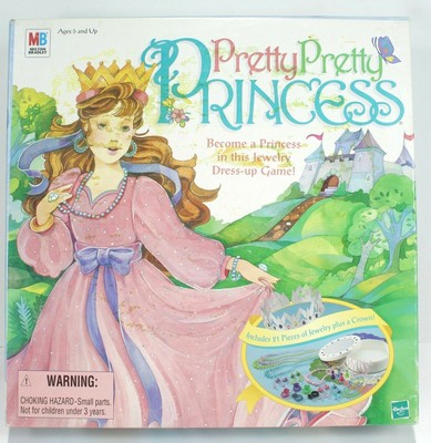 Pretty Pretty Princess Game 1999 All Parts Included Little Girls Dress