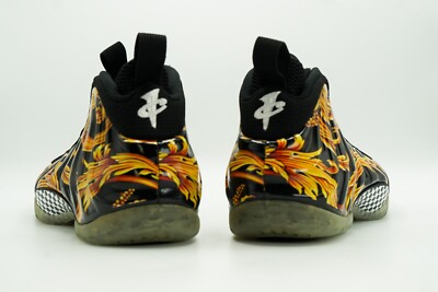 NIKE FOAMPOSITE ONE SUPREME NEW SIZE 9 BLACK METALLIC GOLD NIKE FOAMPOSITE ONE SUPREME NEW SIZE 9 BLACK METALLIC GOLD