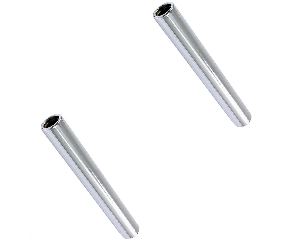 Juego de 2 puntas cromadas silenciador de escape para VW Beetle Karmann Ghia estándar Foto 2 de 4