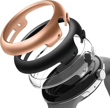 [3 Pack] Hard PC Case for Google Pixel Watch 2/1 Shock Proof Bumber Case Cover