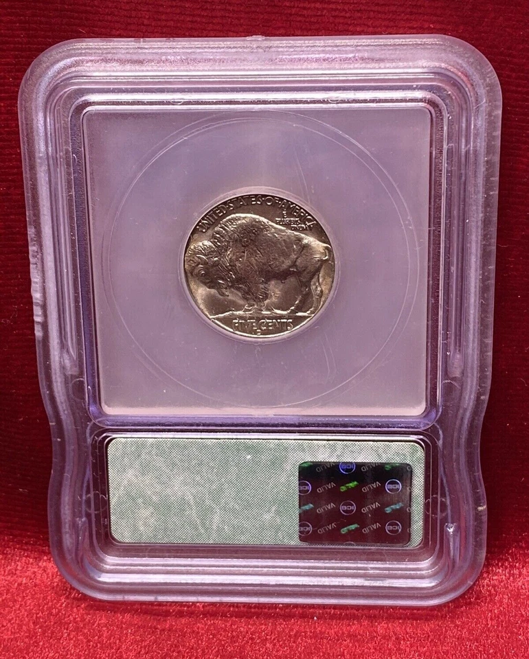 1938-D Buffalo Head Nickel 5c ICG MS66 Mirror Tone. - Image 2 of 2