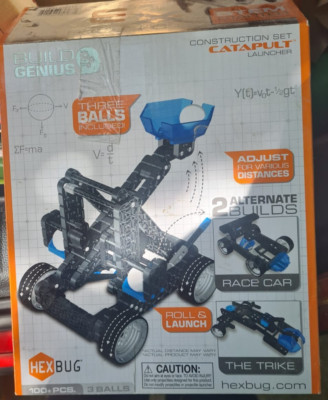 VEX ROBOTICS KATAPULT HEXBUG MODELLBAUSATZ MIT 2 ALTERNATIVEN BUILDS