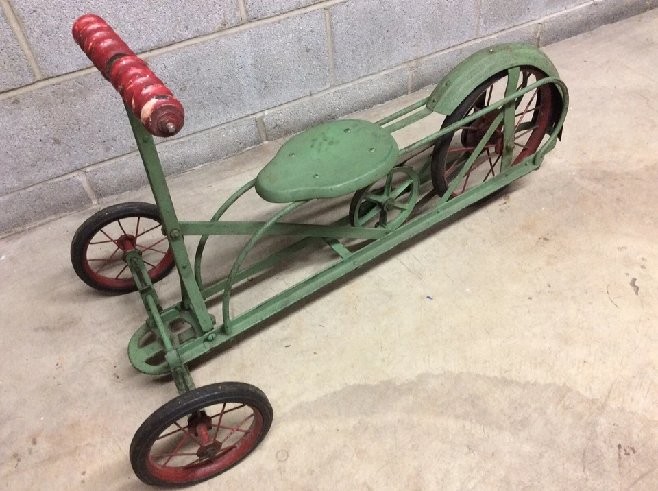 OFERTA - Scooter de correo irlandés vintage/antiguo - Transmisión por correa - Funciona - Original Foto 2 de 4