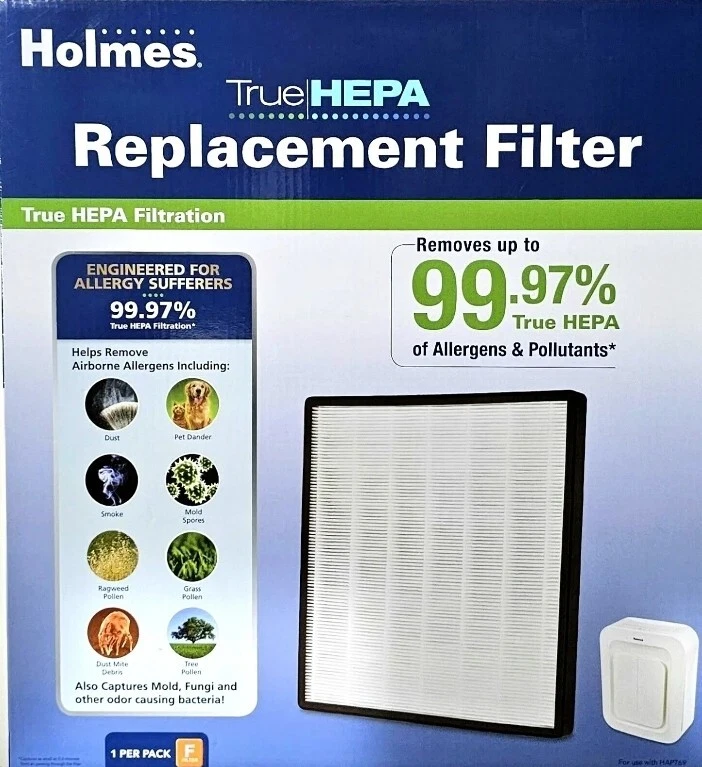 Holmes True HEPA HAPF700 Fits HAP769 Air Purifier Flat Panel Filter F Filter