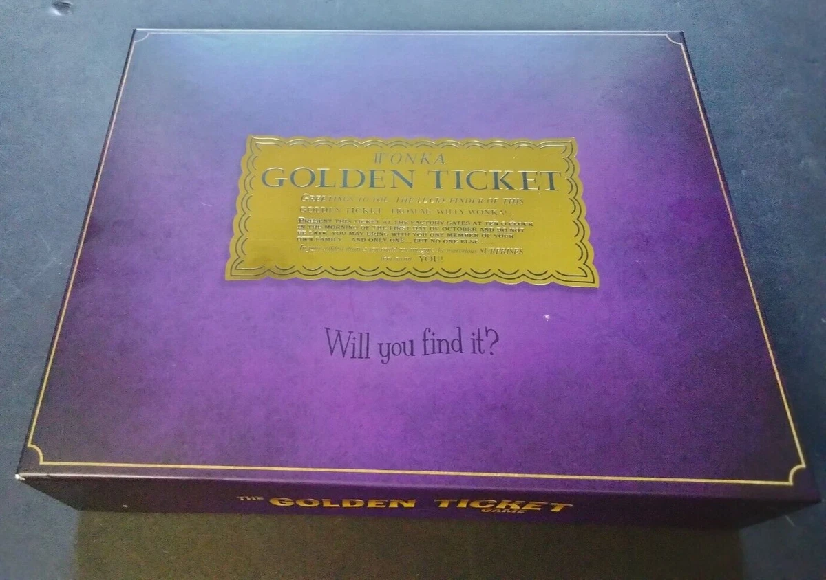 Wonka Golden Ticket Game golden 🎫 #familygames #gamesforkids #williew, golden ticket wonka