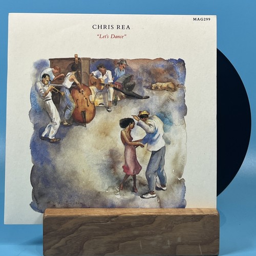 Chris Rea Let's Dance 1987 7" Single Vinyl Record MAG 299
