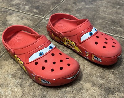 Crocs Adult Disney Cars Lightning McQueen Men's Size Women's