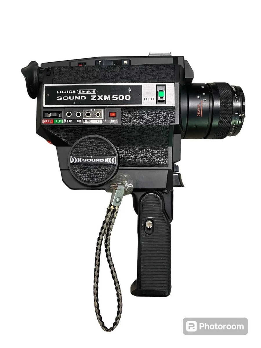 Fujica ZXM500 Single 8 Sound Cine Camera Untested AS-IS | eBay