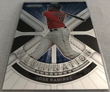 2021 Panini Prizm Baseball Jose Ramirez Cleveland Guardians Illumination #IL-15