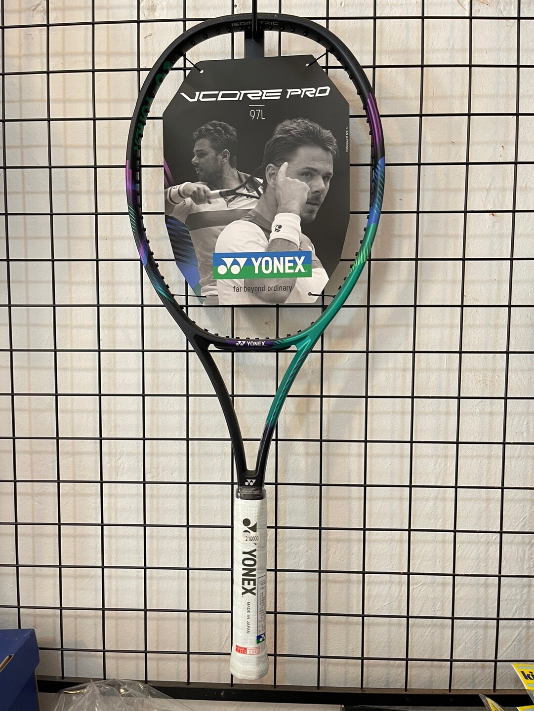 Теннисная ракетка Yonex VCORE Pro 97L Racket 97sq 290g G2 16x19 1 шт 70890₽