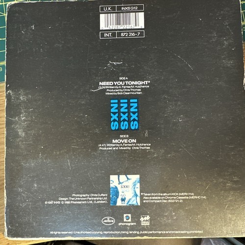 INXS: Need You Tonight, UK Special 7” Magic pack 1988 - Picture 2 of 6