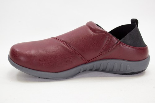 Spenco Brooklyn Womens US 8.5 Burgundy Orthotic Convertible Slip-On Clogs Shoes - Picture 6 of 12