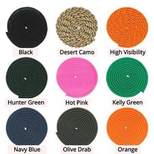 Polypropylene Utility Rope - 1/4" diameter   Multiple Lengths   15 Colors