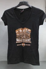 Women's High Desert Harley Davidson 10th Anniversary T Tee Shirt