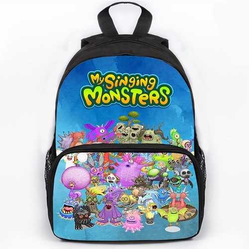 My Singing Monsters Backpack Waterproof Schoolbag Travel Bag Sport Backpacks - Picture 18 of 51