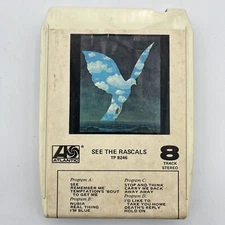 The Rascals - See The Rascals- Restored 8 Track Tape - New Pad and Splice