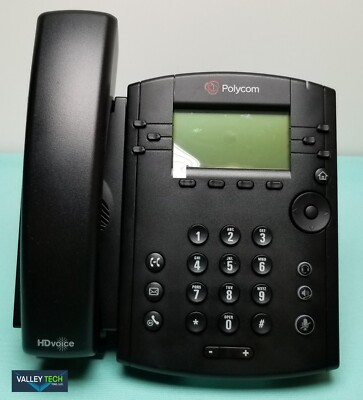 Polycom VVX 311 WW 6 line Business Media Phone  Black 2200 48350025 NEW Open box