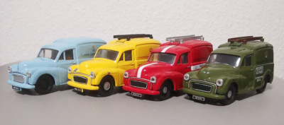 Corgi Modellauto 4 x Morris Minor Konvolut ohne OVP Made in China