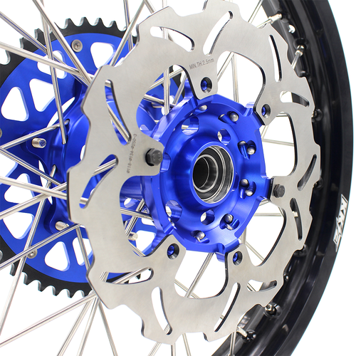 KKE 21/18" Spoked Wheels Rims Fit Yamaha WR250F 2001-2016 WR450F 2003-2015 Discs - Picture 9 of 10