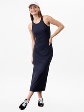 ATHLETA Signature Rib Maxi Dress M P Medium P...