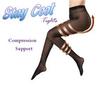 M Lt Tan Tamara  Wisk Away Tights Casino Hooters Uniform 70 Denier Nylon Spandex — photo 5