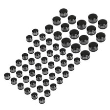 Black Cut Engine Bolt Topper Caps Covers Fit For Harley Road Glide King 99-2006