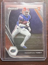 2021 Panini Prizm Draft Picks - #117 Kadarius Toney (RC) Florida Gators