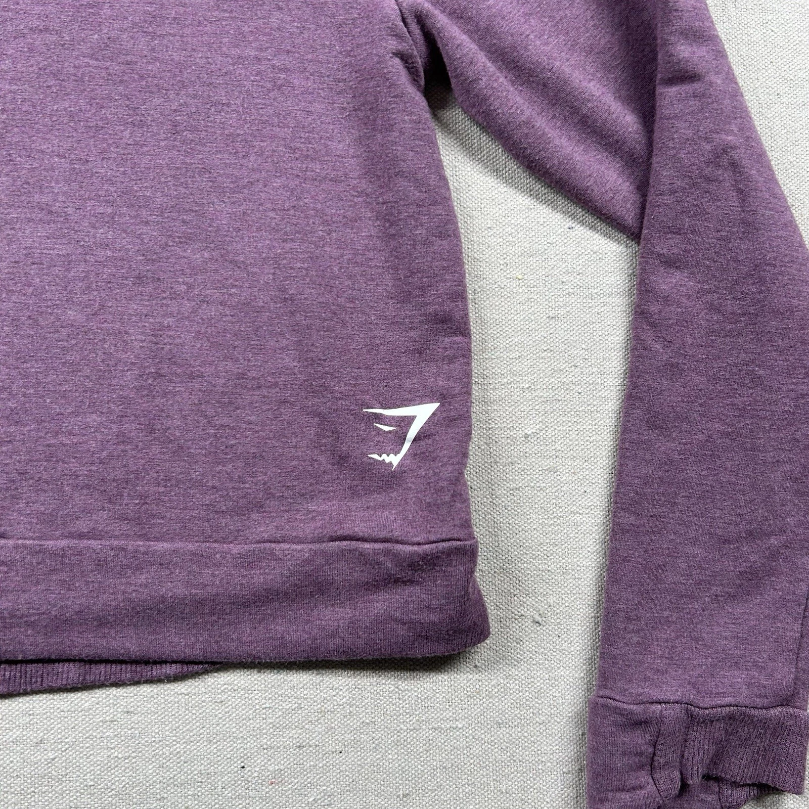 gymshark crop athletic soft stretch performance sweater