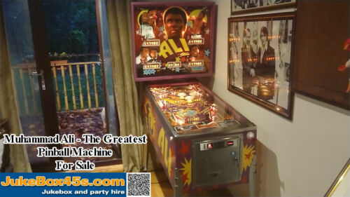 Muhammad Ali Pinball Machine / Memorabilia - Beautiful with Warranty - Picture 1 of 5