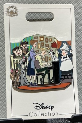 Disney 2023 101 Dalmatians Supporting Cast Family Pin Roger Anita Lucky - NEW