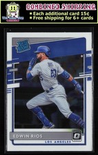 2020 Donruss Optic #64 Edwin Rios Los Angeles Dodgers RC