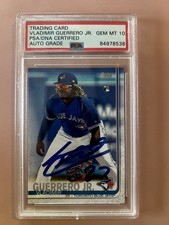 2019 Topps - Vladimir Guerrero Jr. #700 Auto PSA 10